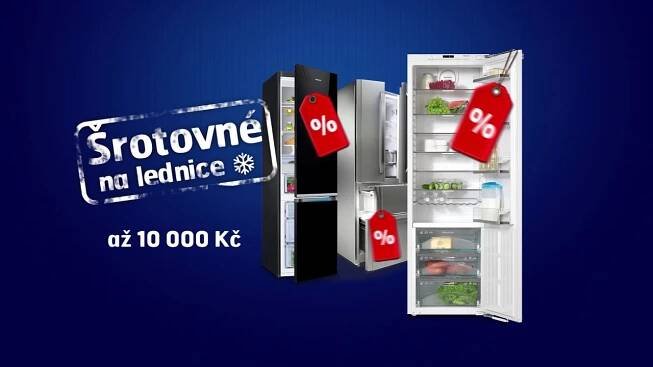 Šrotovné na lednice