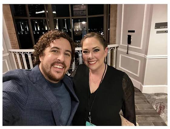 Jordan Ross and his wife, Stacey Ross