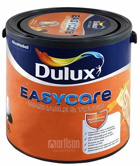 DULUX EasyCare - omyvatelná malířská barva do interiéru v objemu 2.5 l