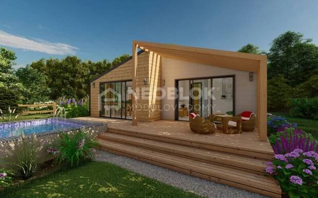 MODULOVÝ DŮM PAVLÍNA | 777 204 221 | DREVOSTAVBA ING