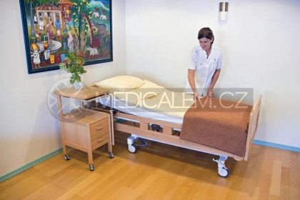 Ošetřovatelské nemocniční lůžko - elektricky nastavitelné - LOJER Afia | Nemocniční vybavení | Ošetřovatelská lůžka | Medicalem