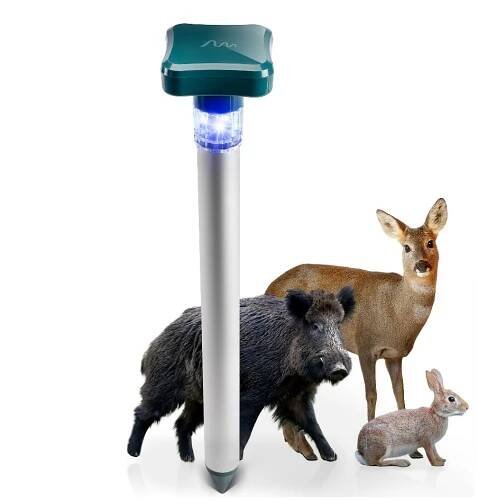 Světelný odpuzovač zvěře 360°