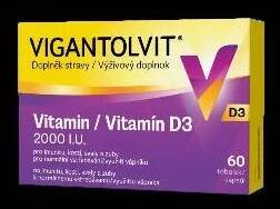 Vigantolvit D3 2000 I.U. 60 kapslí