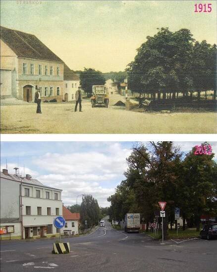 Přehled srovnávacích fotek: STRAŠKOV (Ústecký kraj)