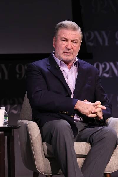 Alec Baldwin at a 92NY event.