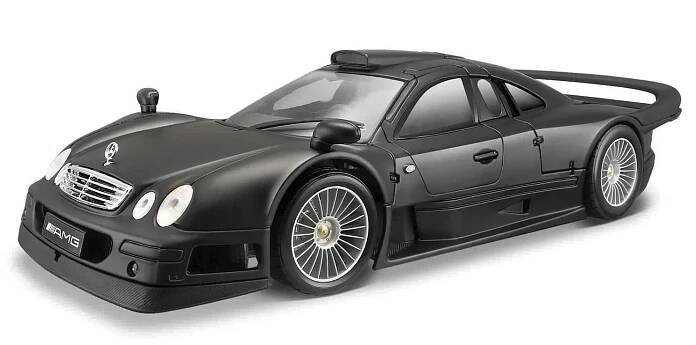 Maisto Mercedes-Benz CLK-GTR Street 1:18 matně černá
