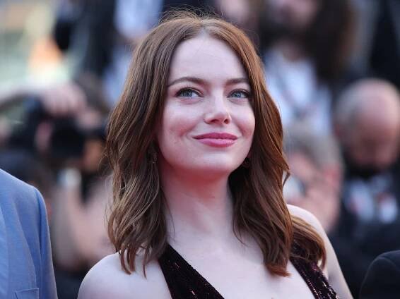 Emma Stone Wore Her Deepest Deep-V-Neck Dress Yet at the Cannes Film Festival 2024