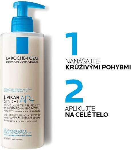 La Roche-Posay Lipikar syndet AP+ 400 ml