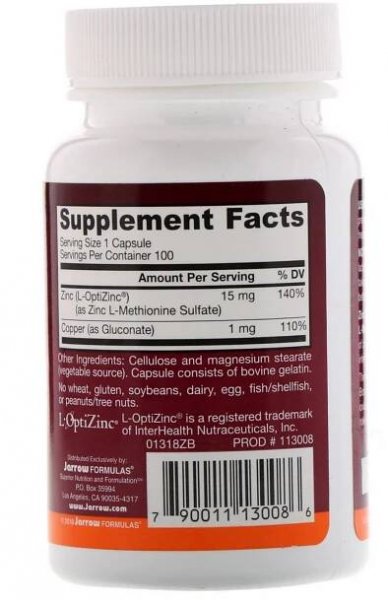 Zinc Balance (L-OptiZinc), 100 kapslí