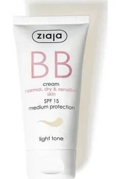 Pleťový krém Ziaja - BB krém - normální, suchá, citlivá pleť odstín světlý / 50ml