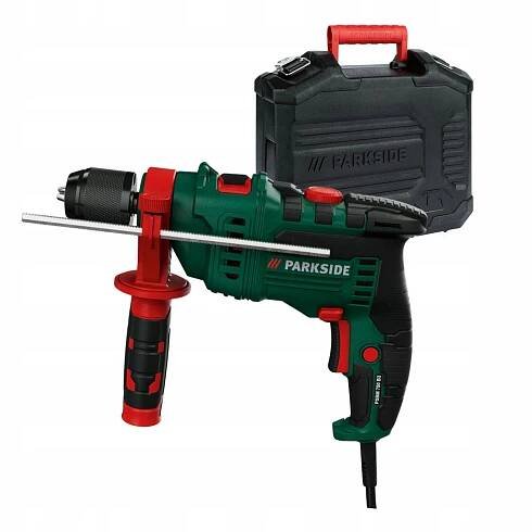 PARKSIDE PSBM 750 B3 PŘÍKLEPOVÁ VRTAČKA 750 W V KUFRU