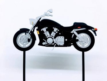 Zápich motorka chopper Honda VTX 1800 (možnost jména, věku)