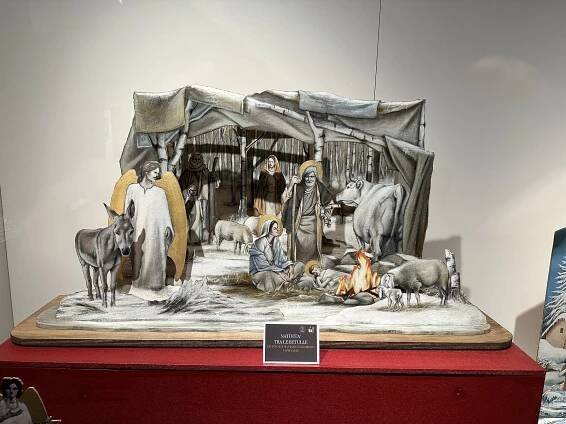 Muzeum Jindřichohradecka vystavuje italské betlémy. Figurky vypadají jako živé