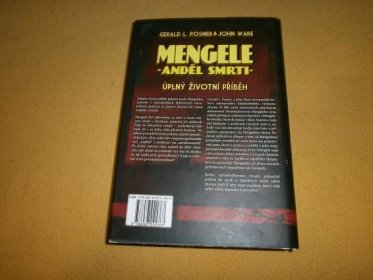 kniha Mengele-anděl smrti úplný životní příběh /SS/ - Sběratelství