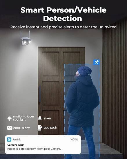 Reolink Duo 2 WiFi 4K SMART kamera s duálními čočkami a umělou inteligencí - Reolink CZ