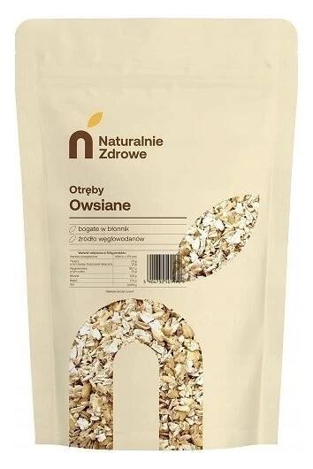 Ovesné otruby Naturalnie Zdrowe 1 kg