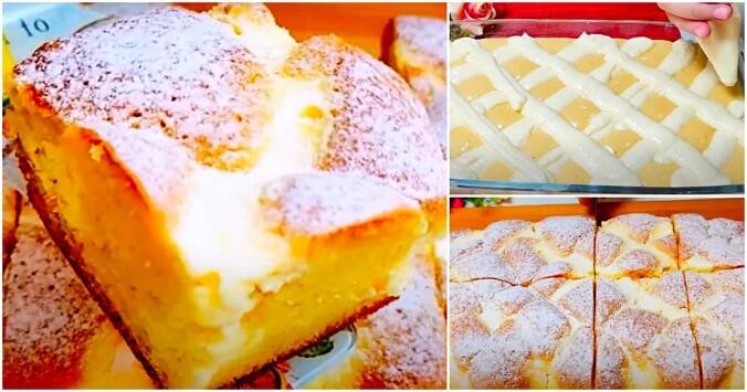 Nejrychlejší mřížkový tvarohový koláč pod sluncem: Recept na každý den, peču vždy hodinu před příchodem hostů - jako „nouzová buchta“ je lepší než bábovka