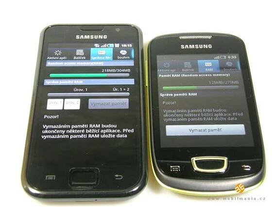 Samsung Galaxy Mini: zmenšený svět (test) – MobilMania.cz