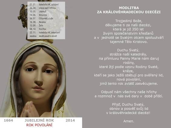 Modlitba za Královéhradeckou diecézi