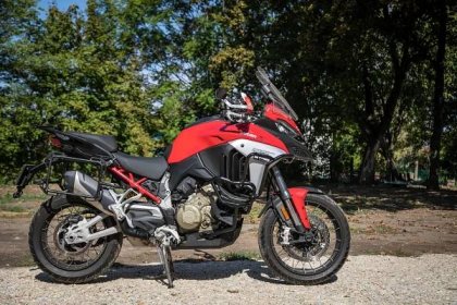 Ducati Multistrada V4 – Crash Bars Combo Outback Motortek - Motorkářův průvodce