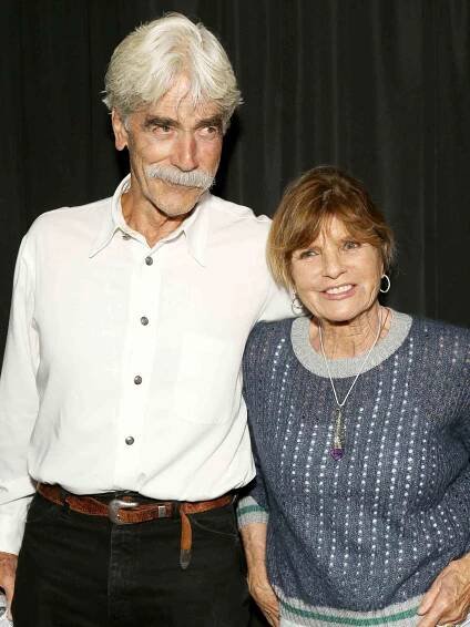 Sam Elliott and Katharine Ross attend the Stacy Poitras' Art Gallery Exhibition for documentary premiere of 