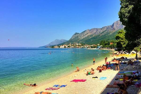 KM TRAVEL Chorvatsko Gradac pláž
