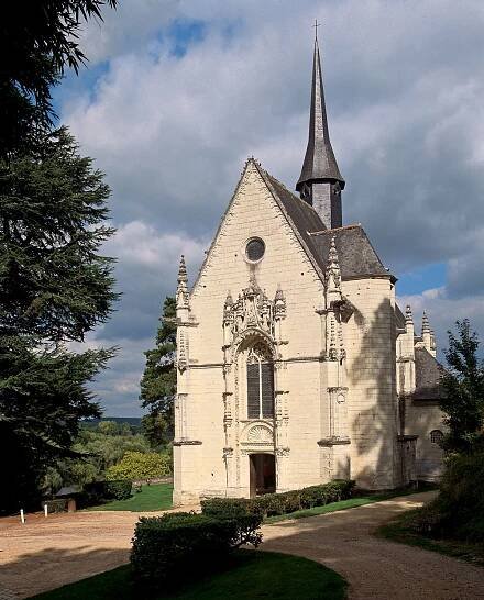 La chapelle – Le Château d'Ussé – Loire Castle
