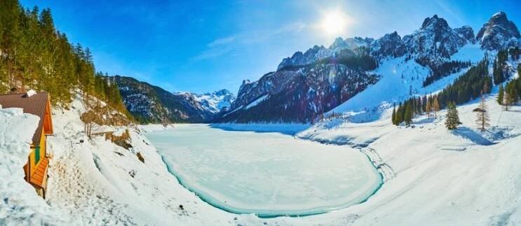 Jezero Gosausee, Dachstein West