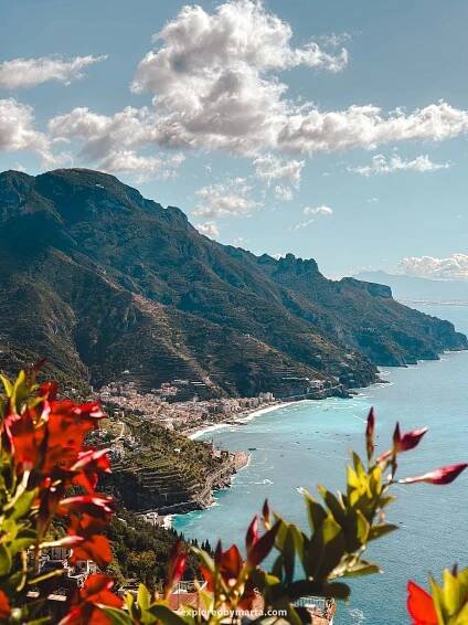 Amalfi Coast views from Ravello, Italy