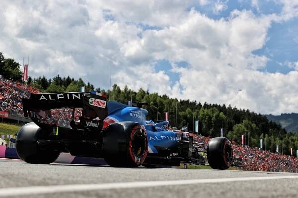 2021 Velká cena Rakouska sobotní kvalifikace - Tým Alpine F1 – Cysnews