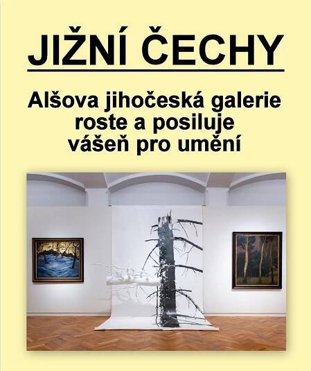 JIŽNÍ ČECHY: Alšova jihočeská galerie roste a posiluje vášeň pro uměníZa krásnější Vimperk
