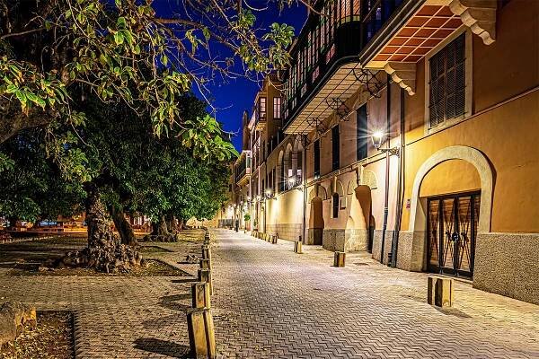 ulice města Palma de Mallorca