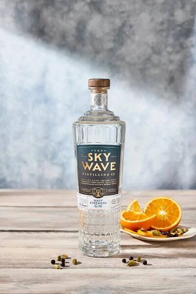 Buy Navy Strength London Dry Gin in the UK - Sky Wave