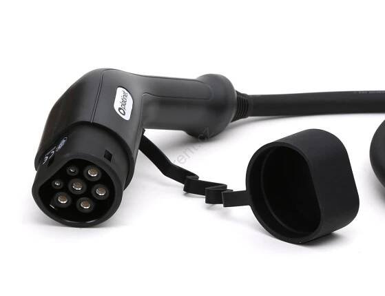 Nabíjecí kabel pro elektromobily typu 2 5m 11kW 16A IP54 černá