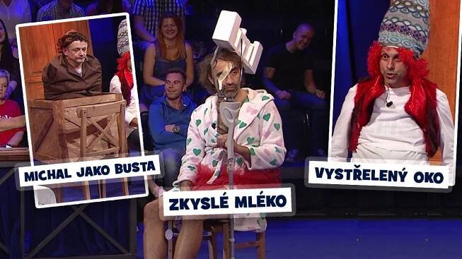 Partička: Párty - Busta, zkyslé mléko a vystřelené oko