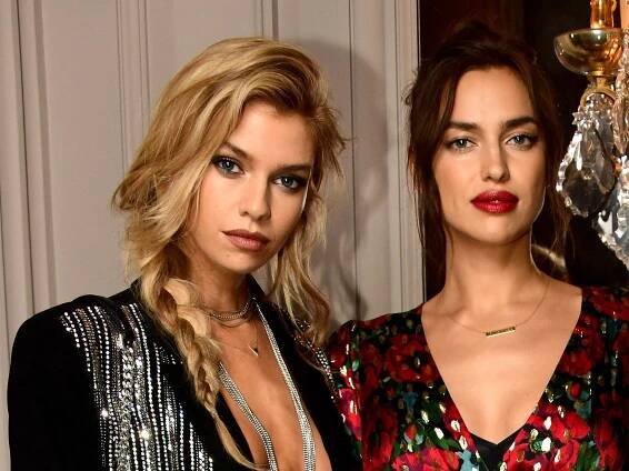 Irina Shayk and Stella Maxwell Are Modeling’s Most Stylish BFFs