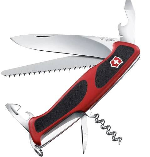 Victorinox RangerGrip 55 ( 1.77.55 ) červená/černá 0.9563.C - Multifunkční nože | KNIFESTOCK