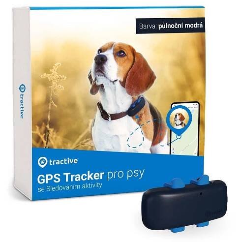 Tractive GPS DOG 4 tracker polohy a aktivity pro psy černý - GPS moduly - Hlavní obrázek
