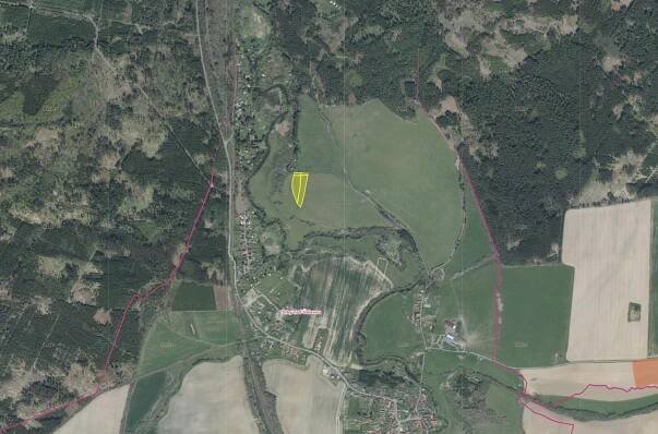 Prodej Pozemek, Srby, okres Plzeň-Jih