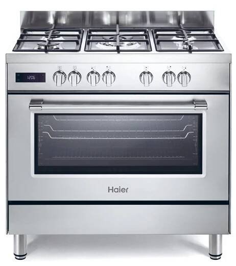 Kombinovaný sporák Haier HGM95TC1XS nerez