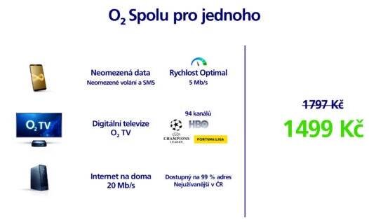 O2 má nové neomezené tarify, u stávajících navyšuje datové objemy - Svět aplikací