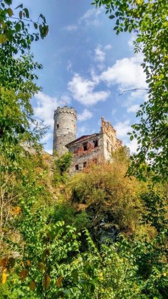 Hauenštejn (též Horní hrad či Hauenstein) – www.kissak.cz