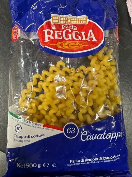 Cavatappi Pasta Reggia