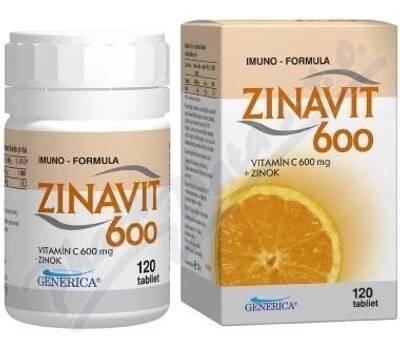 Generica Zinavit 600 cucavé tablety 120 ks