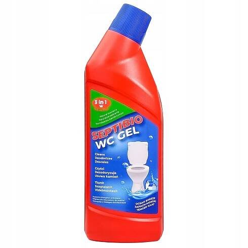 Ekologický GEL WC 3v1 Septifos SEPTIBIO | Gel na toalety BIO-ACTIVE 750 ml