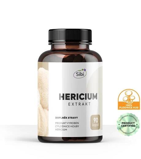 HERICIUM EXTRAKT 90 KAPSLÍ 500 mg
