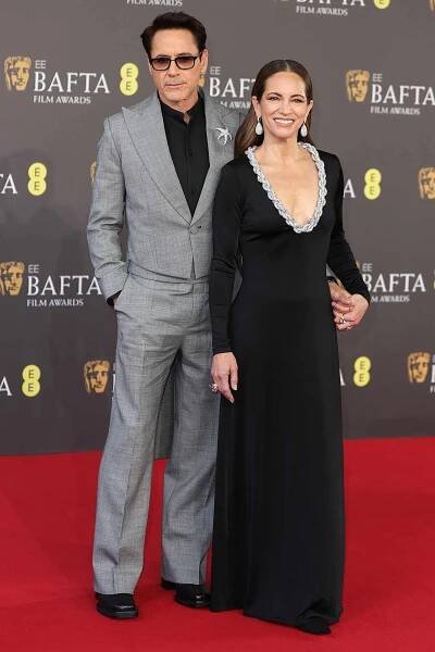 Robert Downey Jr. and Susan Downey at the 2024 BAFTA Awards
