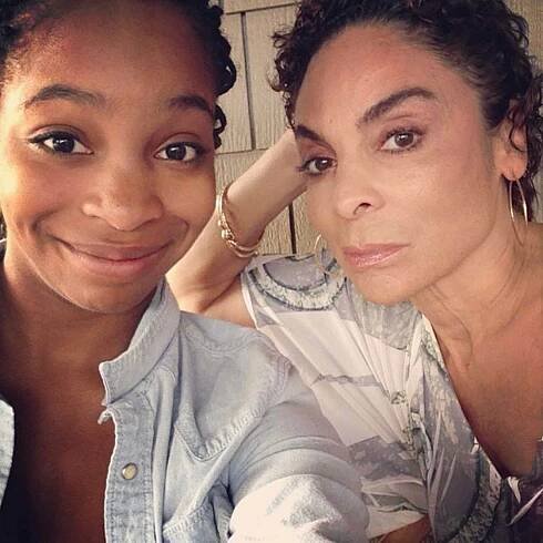 Actress Jasmine Guy and her daughter Imani Duckett