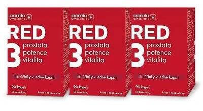 Cemio RED3, 3 × 90 kapslí