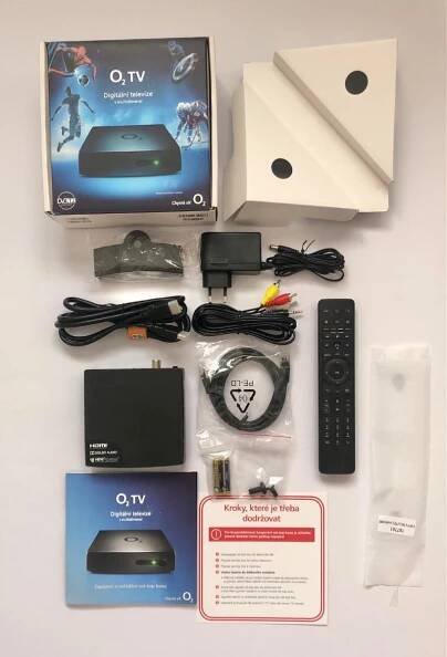 O2 TV set-top box Android, model SML-5442TW - TV, audio, video